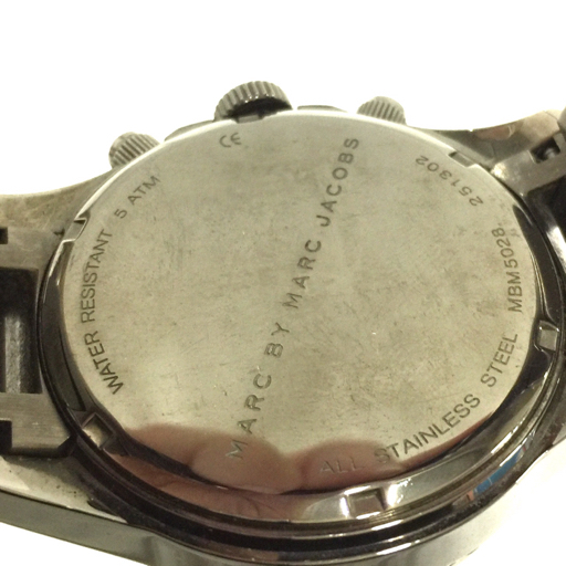 マークバイマークジェイコブス クォーツ 腕時計 MBM5028 / MBM5066 メンズ 計2点 セット ファッション小物 QS114-50_画像4
