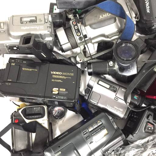 SONY Handycam CCD-TR2 Victor VIDEOMOVIE GR-AX60 含む ビデオカメラ まとめ セット_画像4