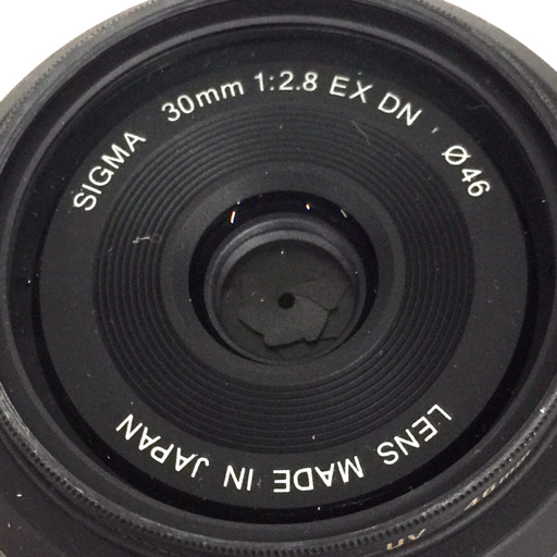 1円 SIGMA 30mm 1:2.8 EX DN カメラレンズ Eマウント オートフォーカス_画像5