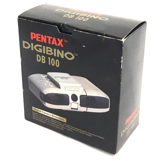 1円 PENTAX DIGIBINO DB 100 デジタルカメラ 機能付き 双眼鏡 シルバー デジビノ_画像9