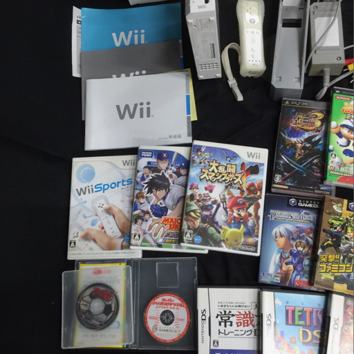 1円 Nintendo Wii ニンテンドーゲームキューブ 含む ゲーム機 本体 ソフト まとめセット_画像6