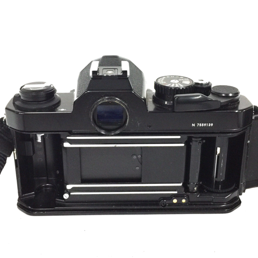 1円 Nikon FM2 ZOOM-NIKKOR 35-135mm 1:3.5-4.5 一眼レフフィルムカメラ 動作確認済_画像2