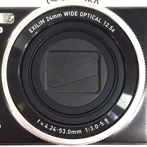 CASIO EXILIM EX-ZR1000 f=4.24-53.0mm 1:3.0-5.9 コンパクトデジタルカメラ デジカメ ブラック_画像7