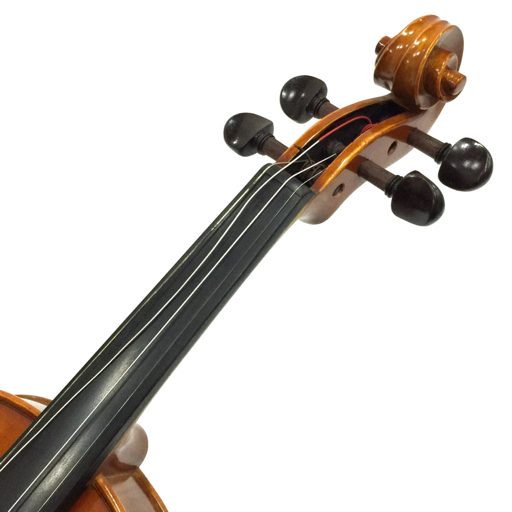1円 A SCHROETTER バイオリン 弦楽器 No.AS 765-V サイズ 4/4 ブラウン 茶 弓 ケース 付属_画像5