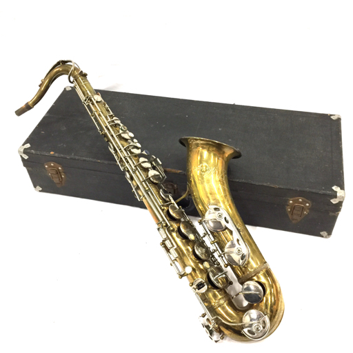 IDA MARIA GRASSI テナーサックス 木管楽器 #5116 コンビカラー イタリア製 ケース 等 付属品有り QG114-75_画像1