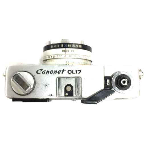 1円 Canon Canonet QL17 G- 40mm 1:1.7 レンジファインダー フィルムカメラ 3点 セット_画像5