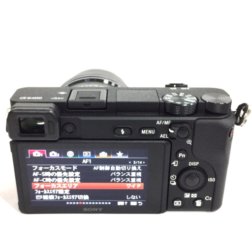 美品 SONY ILCE-6400Y a6400 E PZ 16-50mm F3.5-5.6 OSS E 55-210mm F4.5-6.3 OSS ミラーレス一眼 デジタルカメラ_画像2