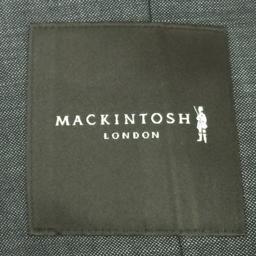 マッキントッシュ 94-80-175 40R セットアップ スーツ 上下 ジャケット / パンツ 毛 混 メンズ グレー MACKINTOSH_画像7