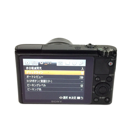 SONY Cyber-shot DSC-RX100 1.8-4.9/10.4-37.1 コンパクトデジタルカメラ ブラック 動作確認済み_画像3