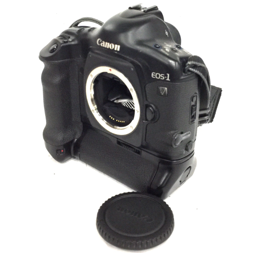 1円 Canon EOS-1V 一眼レフフィルムカメラ ボディ 動作確認済 C060905_画像1