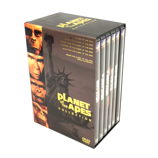 猿の惑星 「猿の惑星」「最後の猿の惑星」等 6枚組 DVD コレクション 保存箱付 PLANET OF THE APES_画像1