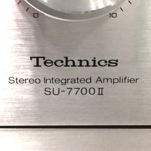 Technics SU-7700II ST-7700II プリメインアンプ FM/AMチューナー セット 通電確認済み オーディオ機器_画像6