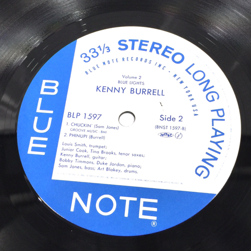 ケニー・バレル KENNY BURRELL / BLUE LIGHTS Vol.2 Blue Note 1596 ST-81597 レコード ブルーノート 現状品_画像5