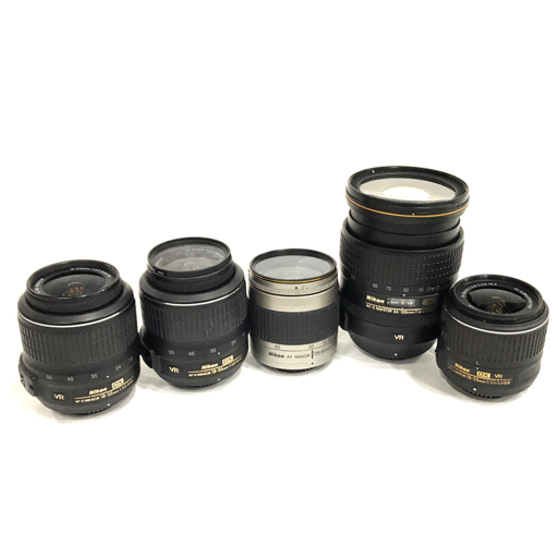 1円 Nikon AF-S NKKOR 24-120mm 1:4 G ED 18-55mm 1:3.5-5.6G 含む カメラレンズ まとめ セット C082014_画像1
