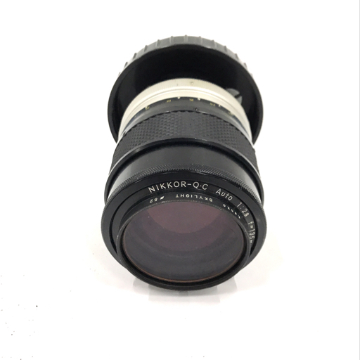 Nikon F フォトミック NIKKOR -Q・C 1:2.8 135mm 含む 一眼レフ フィルムカメラ レンズ セット QR121-22_画像9
