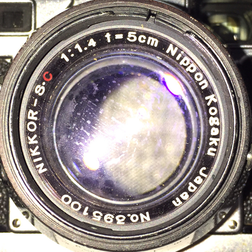 1円 Nikon S3 NIKKOR-S・C 1:1.4 5cm レンジファインダー フィルムカメラ_画像6