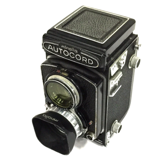 MINOLTA AUTOCORD ROKKOR 1:3.5 75mm 二眼レフフィルムカメラ ミノルタ オートコード_画像1