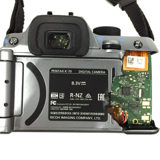 Pentax K-70 デジタル一眼レフ デジタルカメラ ボディ 本体 ペンタックス QR121-18_画像2