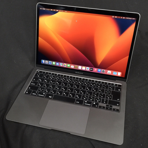 1円 Apple MacBook Air 13インチ ノートPC A2337 2020 M1 16GB 256GB Ventura 13.4_画像1