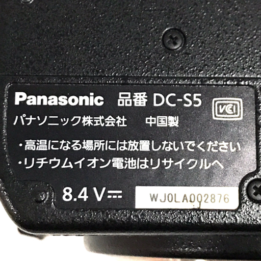 1円 Panasonic LUMIX S5 ミラーレス一眼カメラ ボディ 通電確認済み 付属品有り_画像8