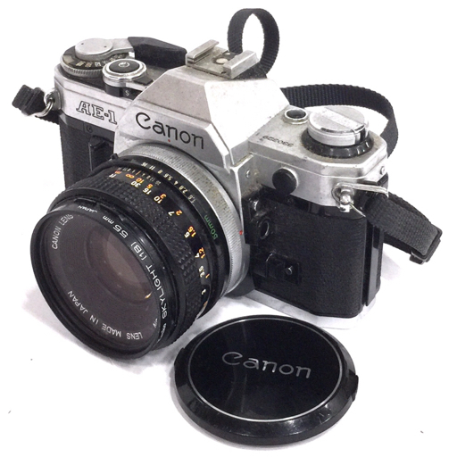 Canon AE-1 LENS FD 50mm 1:1.8 S.C. 一眼レフフィルムカメラ マニュアルフォーカス QR122-205_画像1
