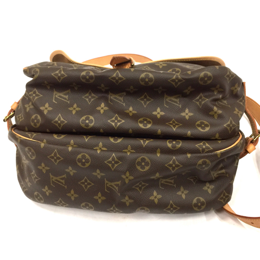 ルイヴィトン モノグラム ソミュール 35 ショルダーバッグ レディース ブラウン M42254 LOUIS VUITTON 保存箱付_画像5