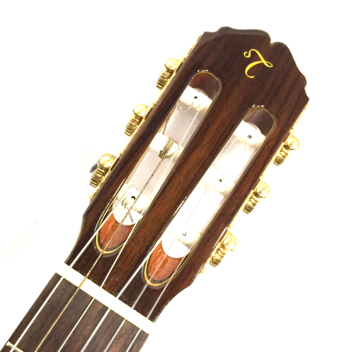 タカミネ TC132SC エレキガットギター エレガット ナチュラル 弦楽器 ハードケース付 TAKAMINE_画像4