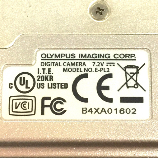OLYMPUS PEN E-PL2 M.ZUIKO DIGITAL 40-150mm 1:4-5.6 ミラーレス一眼 カメラ シルバー QK122-6_画像5