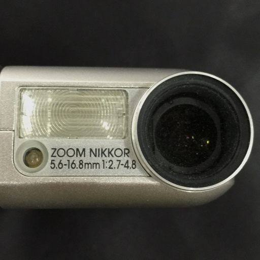 Nikon COOLPIX SQ 5.6-16.8mm 1:2.7-4.8 コンパクトデジタルカメラ シルバー QR122-190_画像4