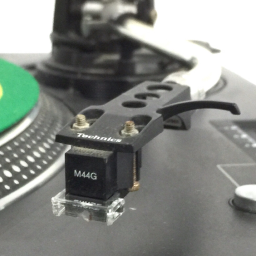 Technics SL-1200MK5 ターンテーブル レコードプレーヤー 動作確認済み SHURE M44G カートリッジ 付属_画像4