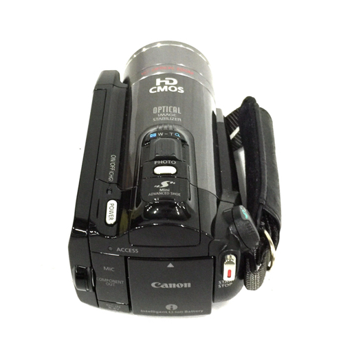 1円 Canon iVIS HF20 デジタルビデオカメラ 充電器 バッテリー付属 光学機器_画像4