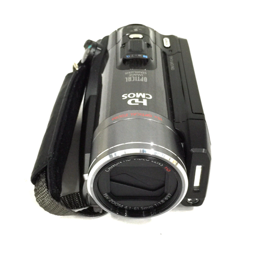 1円 Canon iVIS HF20 デジタルビデオカメラ 充電器 バッテリー付属 光学機器_画像2