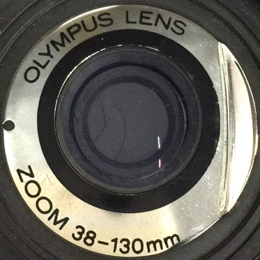 1円 OLYMPUS μ ZOOM 130 コンパクトフィルムカメラ 2点セット 通電確認済み_画像6