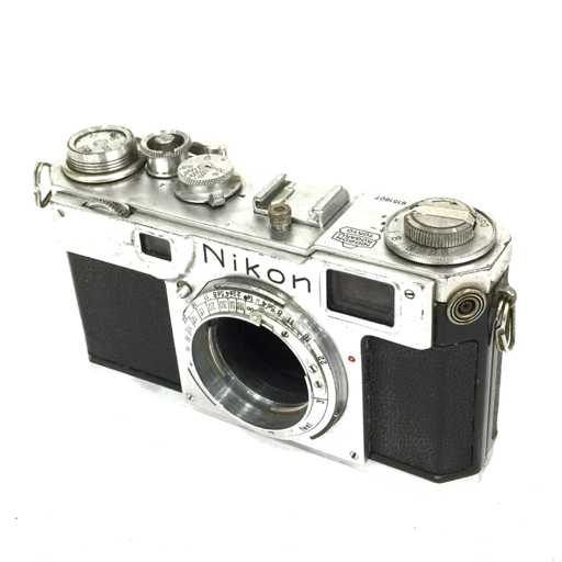 1円 Nikon S2 レンジファインダー フィルムカメラ ボディ 本体 マニュアルフォーカス_画像1