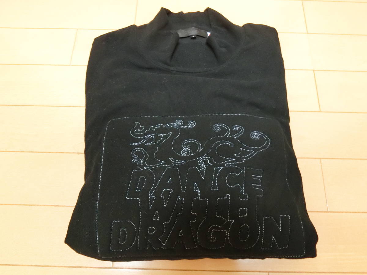 ☆DANCE WITH DRAGON ダンスウィズドラゴン トレーナー　ブラック　サイズ４　中古美品☆_画像4