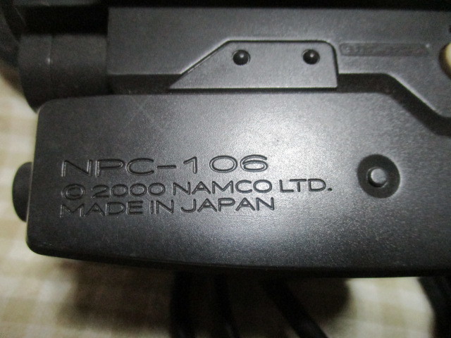 PS2　NPC-106　ガンコントローラー　ガンコン　動作未確認　ジャンク扱い_画像3
