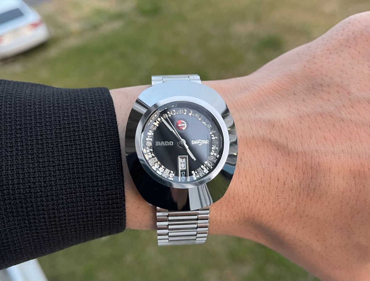 美品】ラドー RADO ダイヤスター 自動巻き 腕時計 ビンテージ 美品】ラドー RADO ダイヤスター 自動巻き 腕時計 ビンテージ