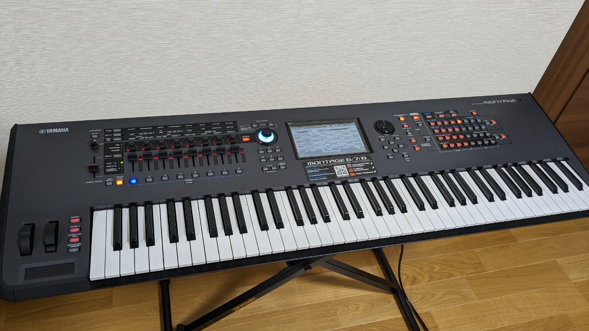 コンビニ受取対応商品】 【極美品】YAMAHA MONTAGE 7+ペダル3種(※即決