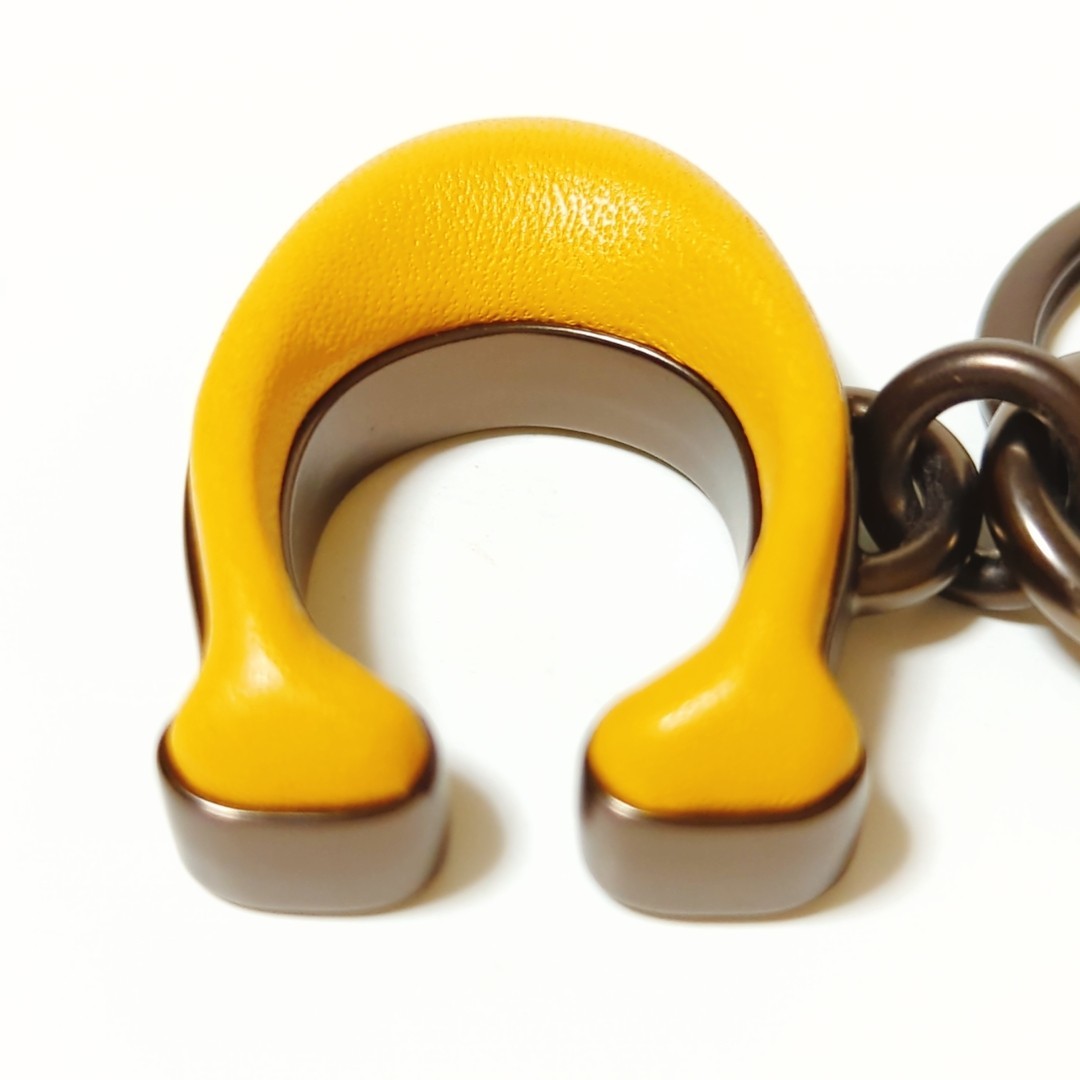 COACH Coach signature ключ fob желтое золото 1 шт / брелок для ключа / кольцо для ключей / ключ fob/ подарок / подарок 