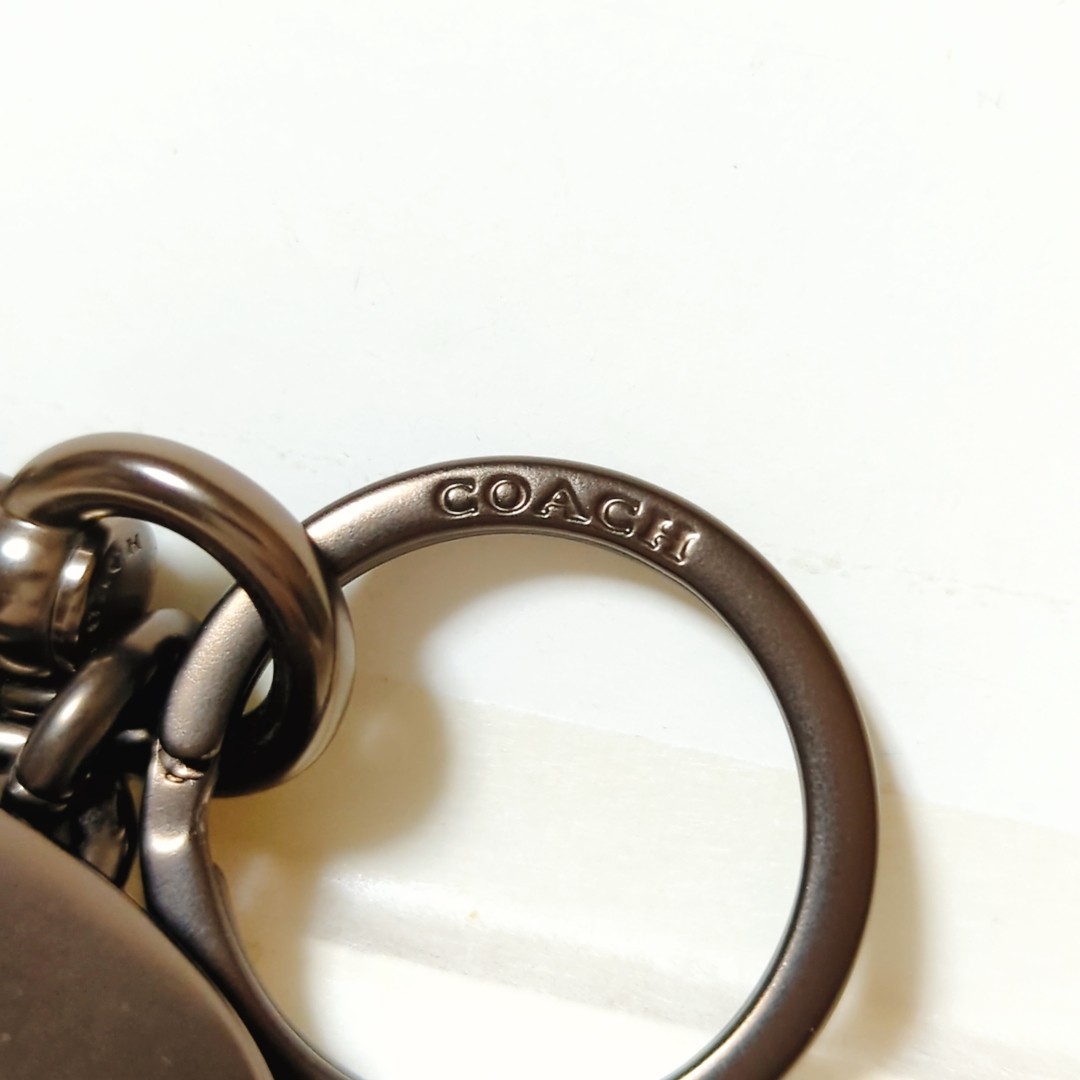 COACH Coach signature ключ fob желтое золото 1 шт / брелок для ключа / кольцо для ключей / ключ fob/ подарок / подарок 
