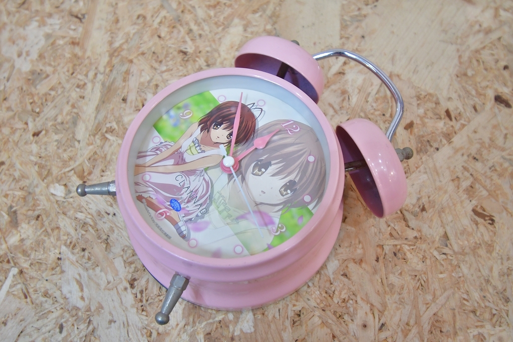 レトロ CLANNAD クラナド 古河渚 音声入り 目覚まし時計 ボイス レトロ CLANNAD クラナド 古河渚 音声入り 目覚まし時計 ボイス
