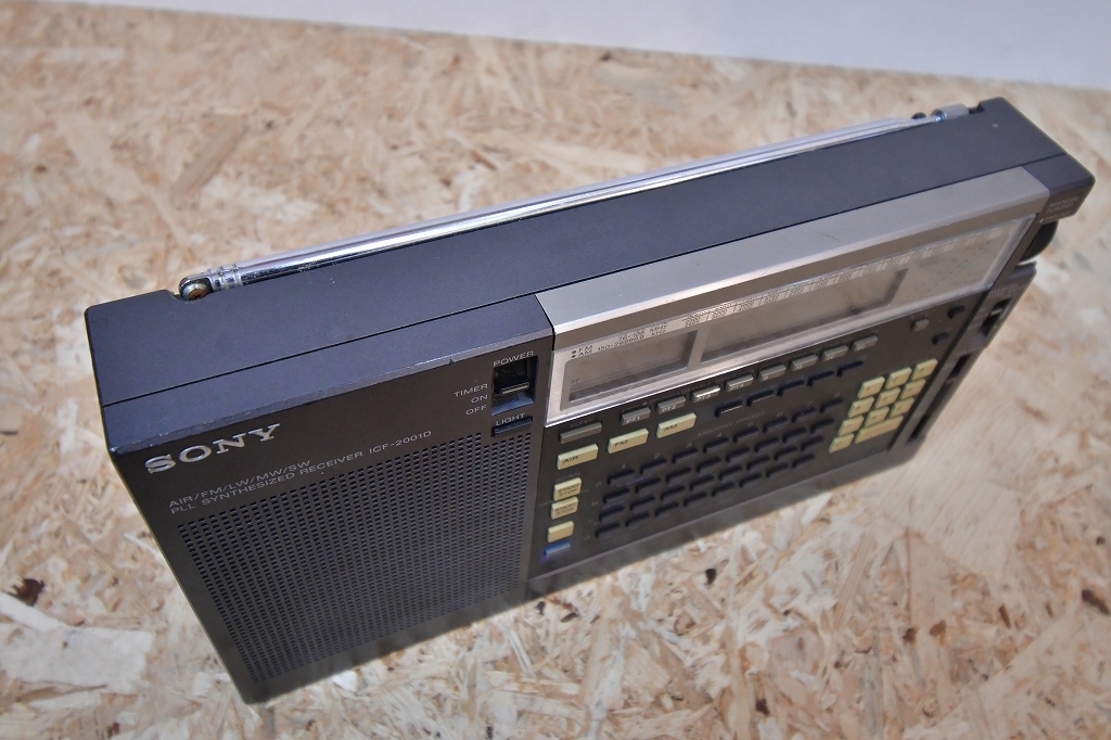  Showa Retro antique SONY Sony radio tuner ICF-2001D prompt decision 