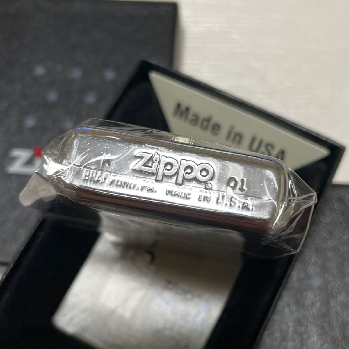 【未使用品】zippo 2001vintage 松下電工リニアスムーサー3D ジッポー オイルライター