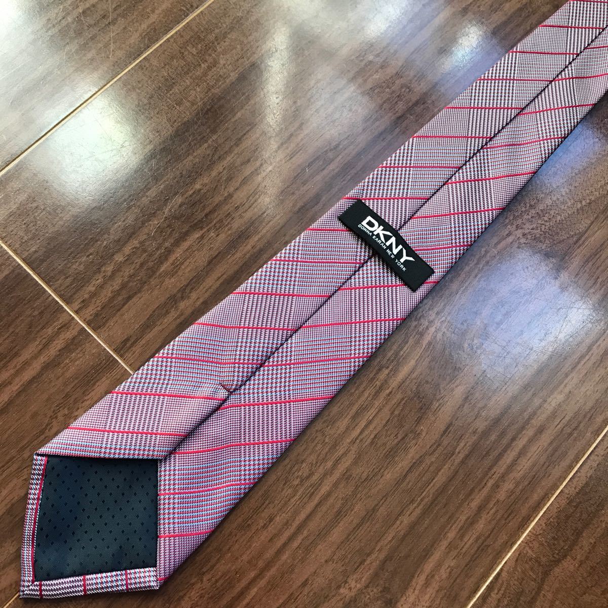 DKNY DKNY галстук лиловый в клетку 