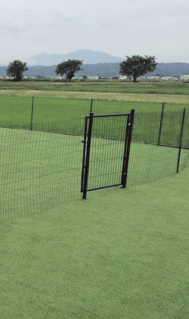 * limited time special price * animal guard fence for door 1.2m for black garden gate black animal protection fence dog Ran . go in prevention . one-side opening 