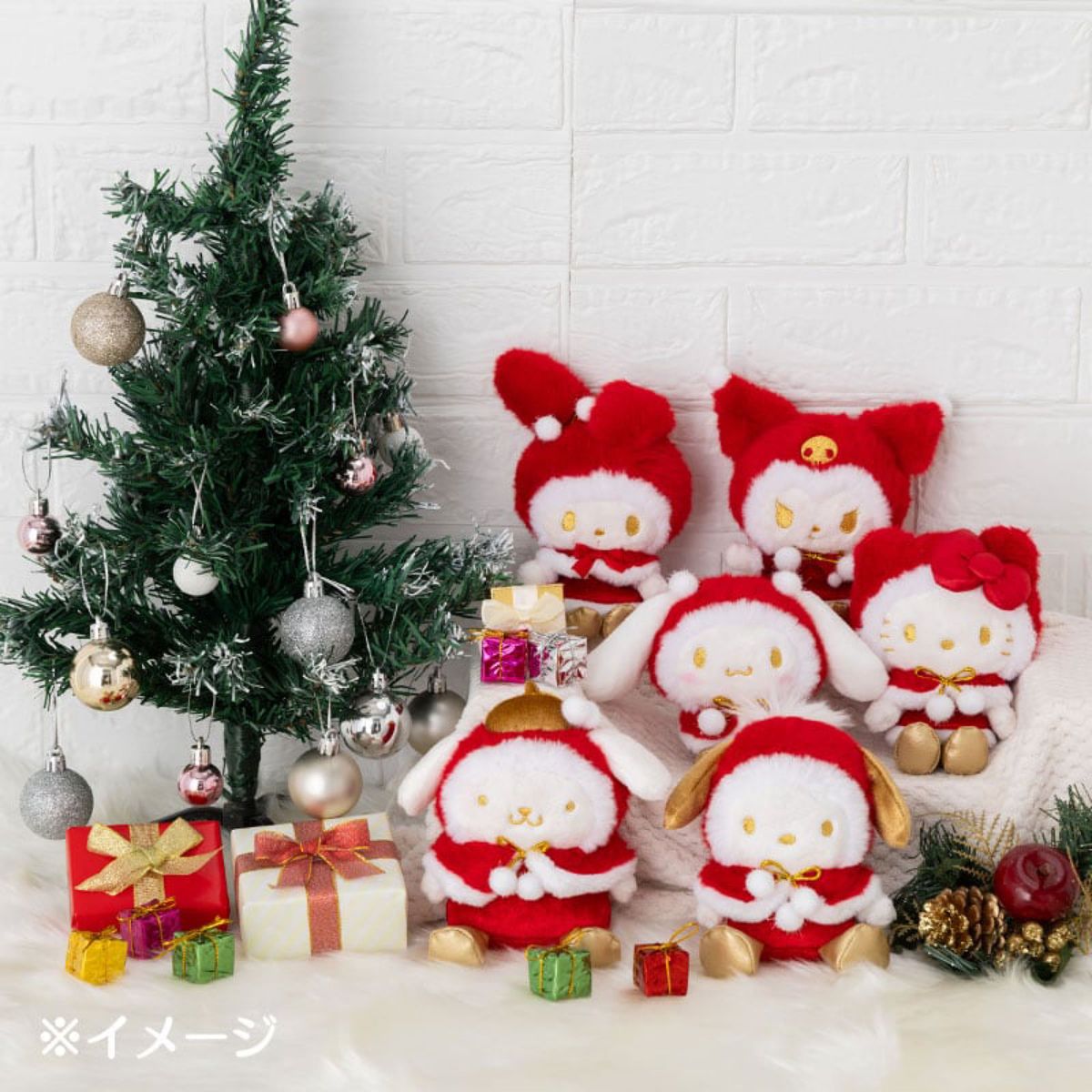 シナモン シナモロール クリスマス マスコットホルダー サンリオ シナモン シナモロール クリスマス マスコットホルダー サンリオ