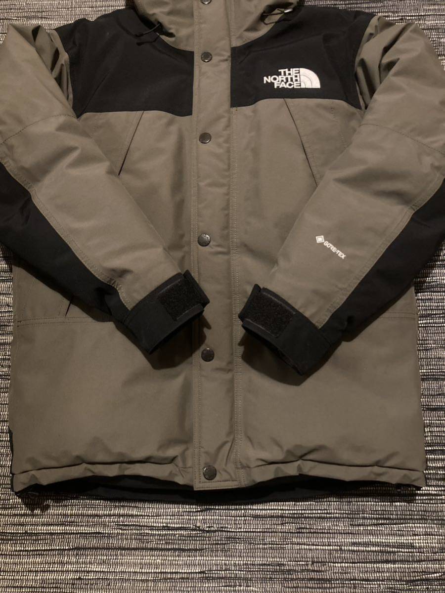 送料無料 美品THE NORTH FACE Mountain Down Jacket マウンテンダウンジャケット NT ニュートープ Mサイズ マウンテンライト バルトロ_画像4