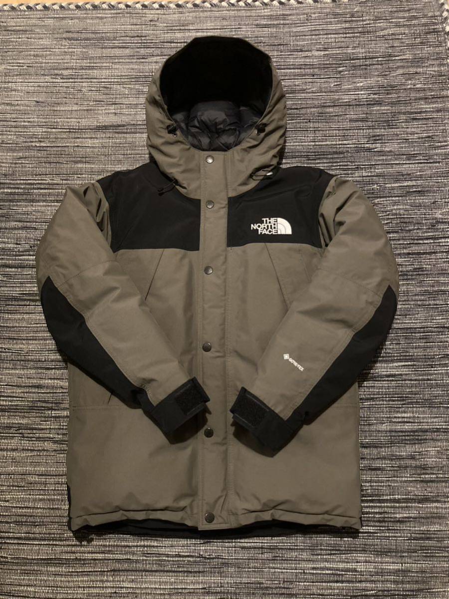 送料無料 美品THE NORTH FACE Mountain Down Jacket マウンテンダウンジャケット NT ニュートープ Mサイズ マウンテンライト バルトロ_画像1