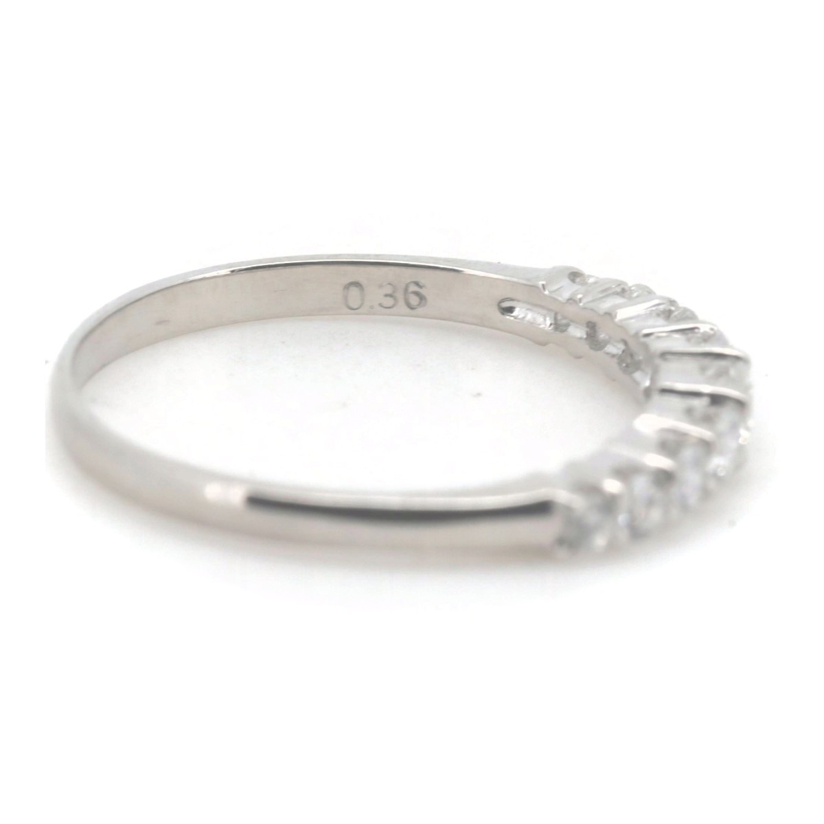タサキ ダイヤモンド リング 指輪 0.36ct 11.5号 PT900(プラチナ) 質屋出品_画像4