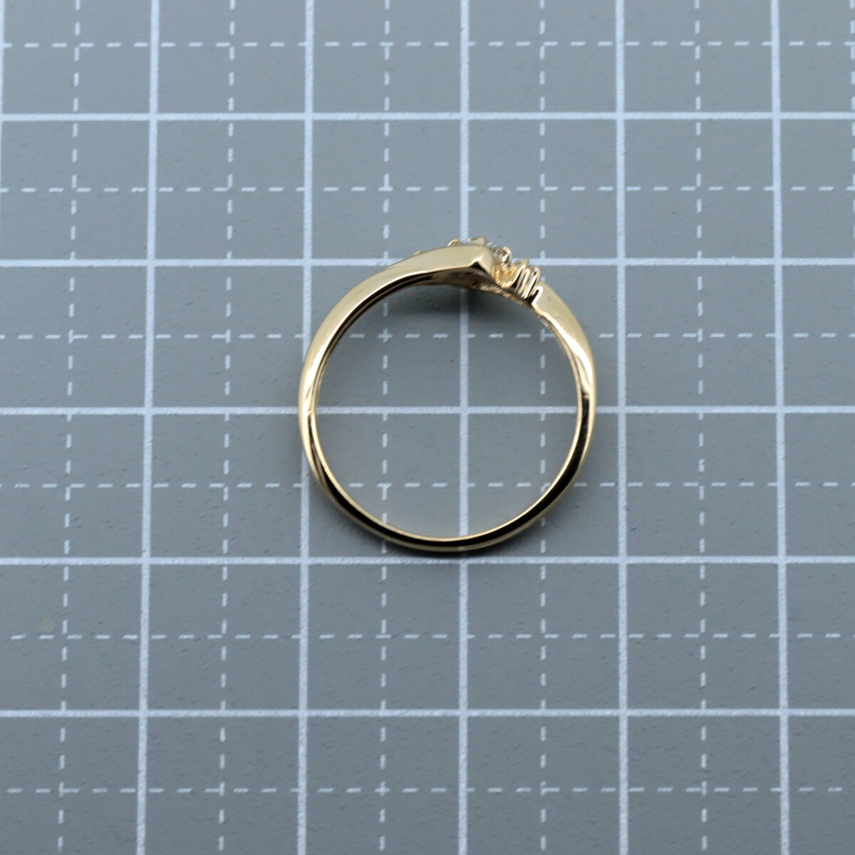 ヴァンドーム青山 ダイヤモンド リング 指輪 0.12ct 11号 K18PG(18金 ピンクゴールド) 質屋出品_画像4